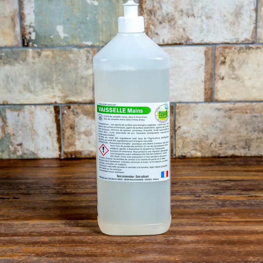 Liquide vaisselle mains