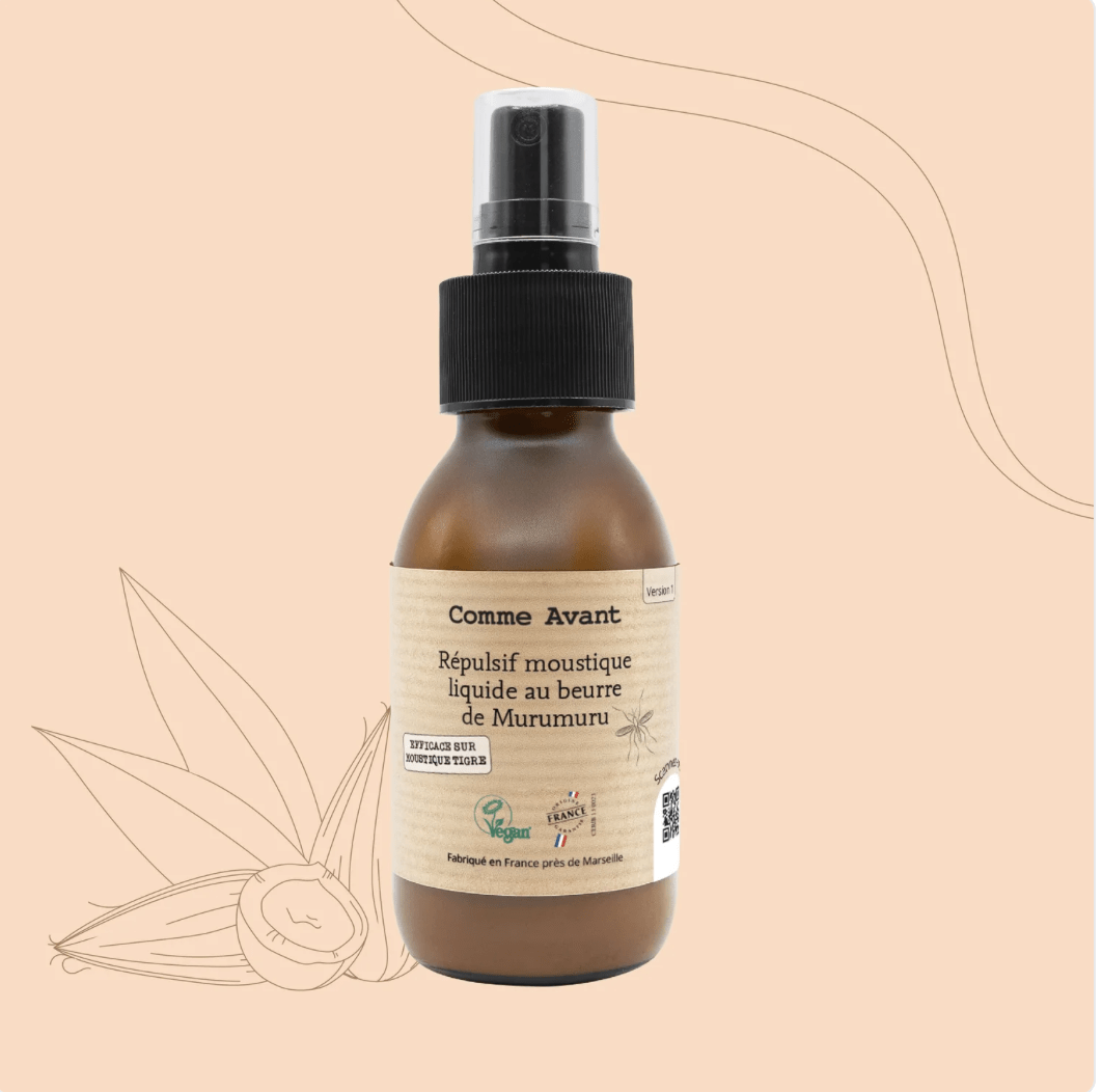 Répulsif anti-moustique liquide au beurre de murumuru - Version 1 Comme Avant